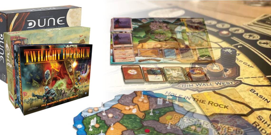 The 10 Most Epic and Complex Board Games