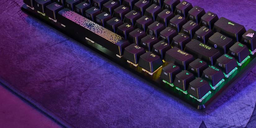 Corsair K65 Pro Mini Close Up
