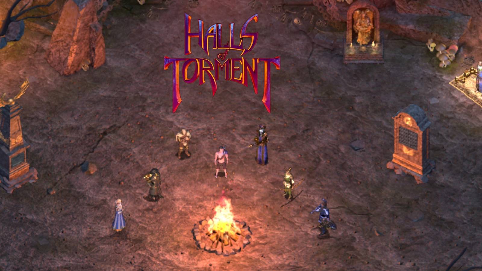 All of the available character classes that can be played in Halls Of Torment