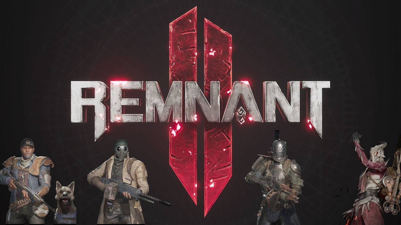 The title image for Remnant 2 with some of its playable Archetypes