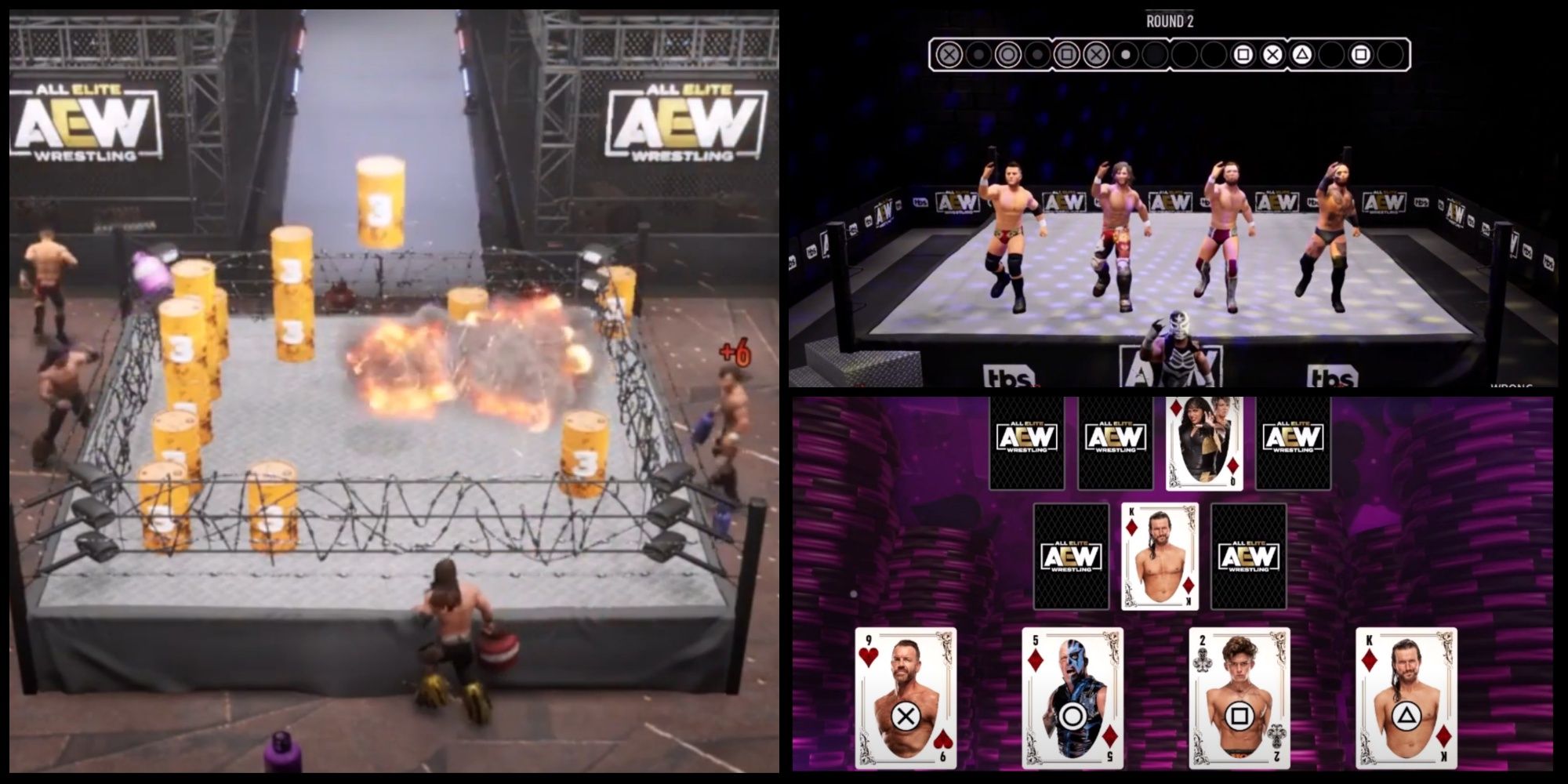 AEW Fight Forever Minigames List