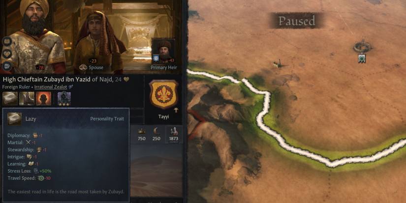 Crusader Kings 3 Lazy Trait