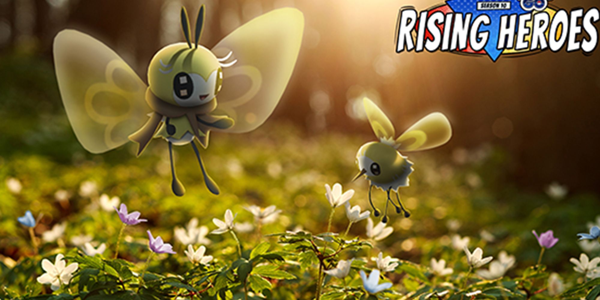 Cutiefly & Ribombee In Pokemon Go Promotion Material