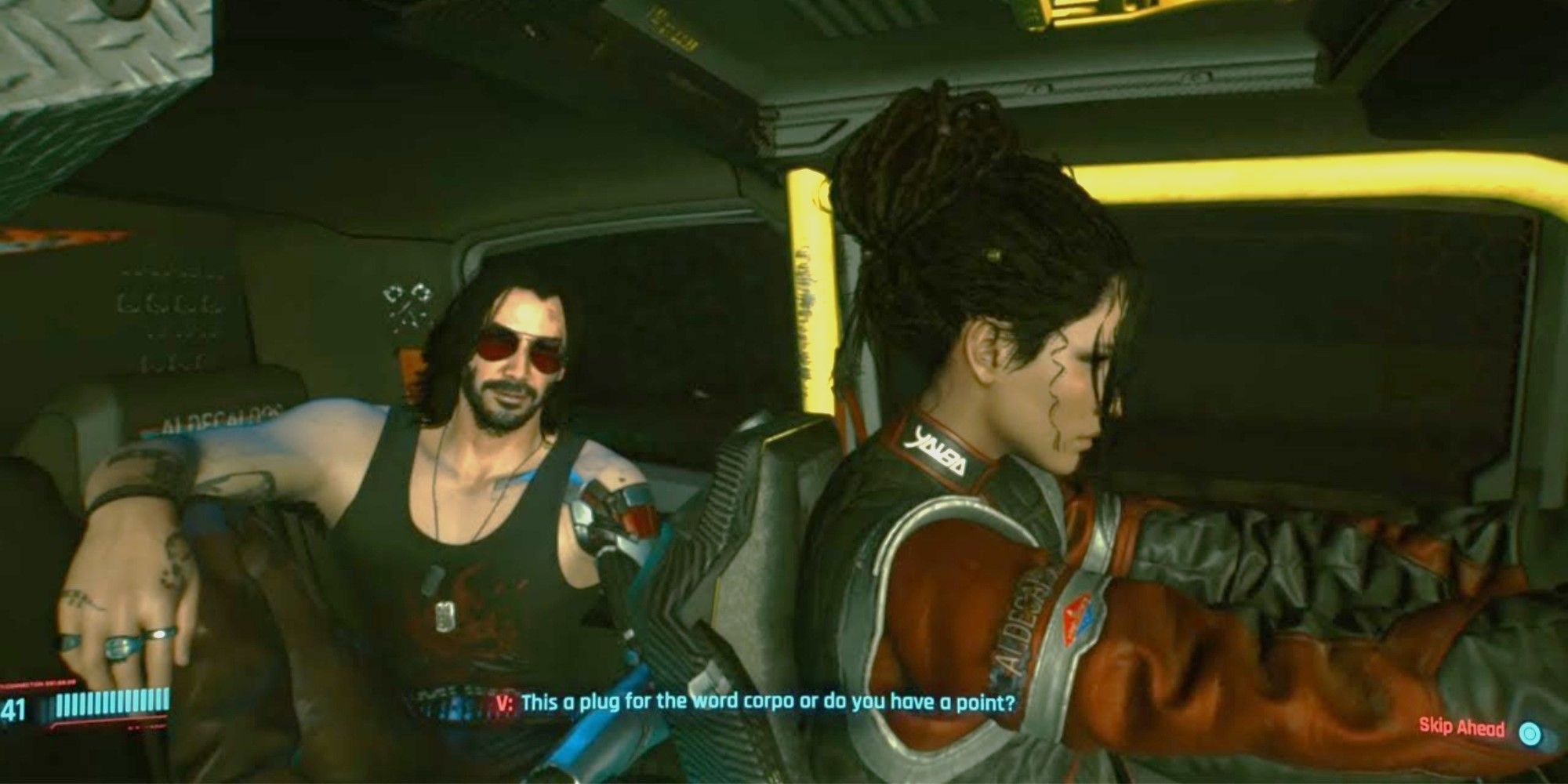 Cyberpunk 2077 Johnny And V Fight