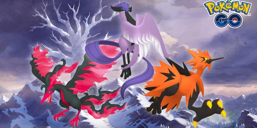 Daily Adventure Incense Galarian Zapdos, Galarian Articuno, and Galarian Moltres in Pokemon GO