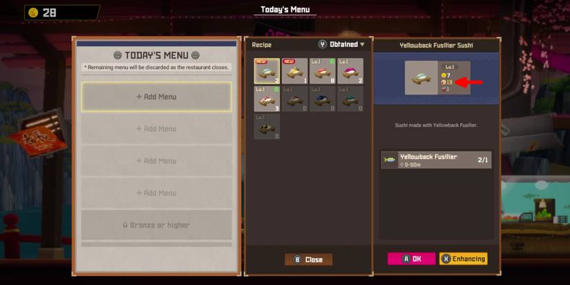 dave the diver best taste