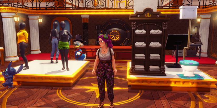 Scrooge's Store in Disney Dreamlight Valley.