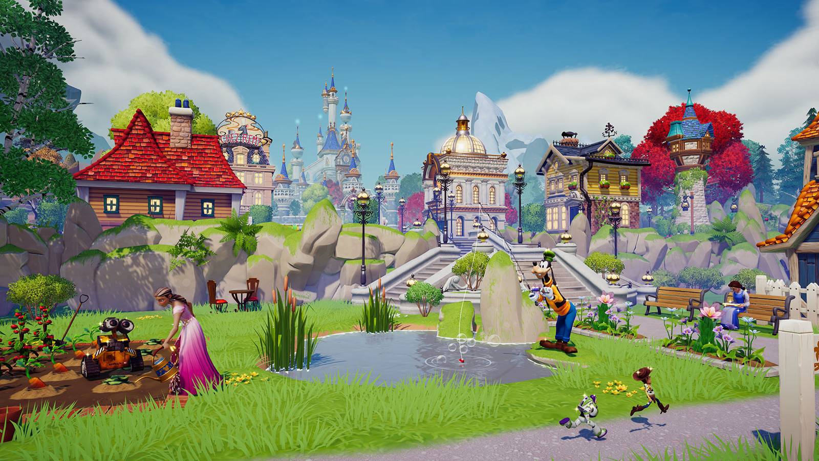 Disney Dreamlight Valley key art