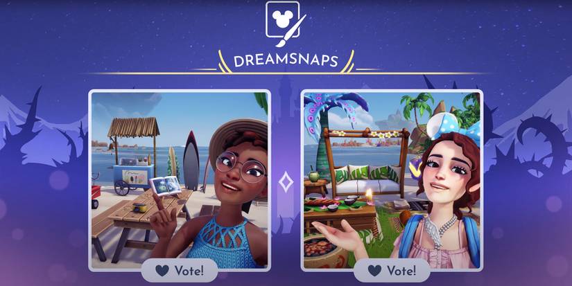 DreamSnaps feature in Disney Dreamlight Valley.