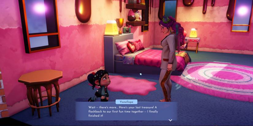 Fungeons and Dragons quest with Vanellope in Disney Dreamlight Valley.