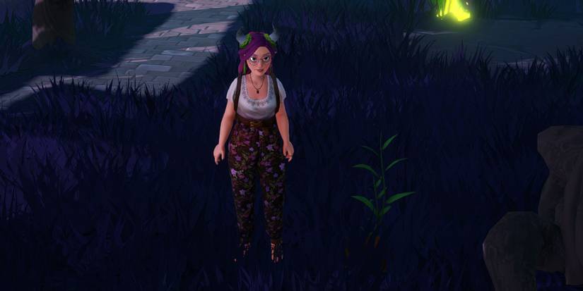 Ginger plant growing in the Forgotten Realms in Disney Dreamlight Valley.