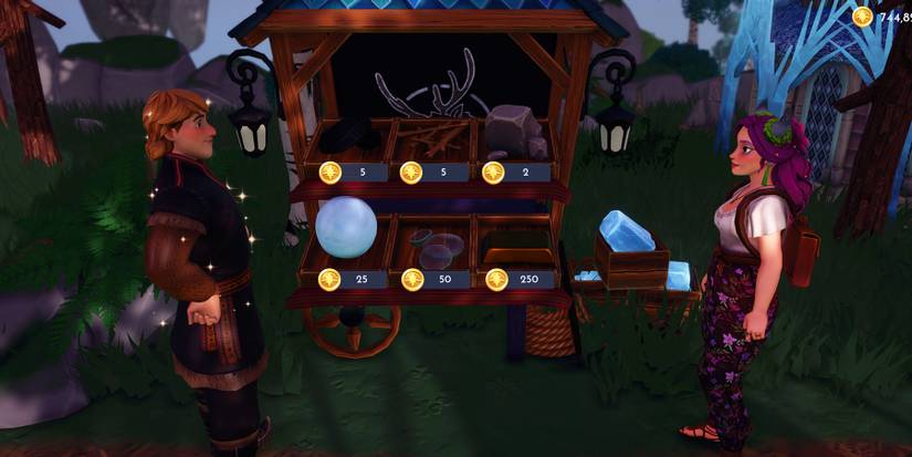 Kristoff's Stall in Disney Dreamlight Valley