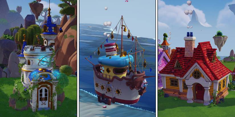 Locations of paper for Buzz Lightyear's quest in Dreamlight Valley.