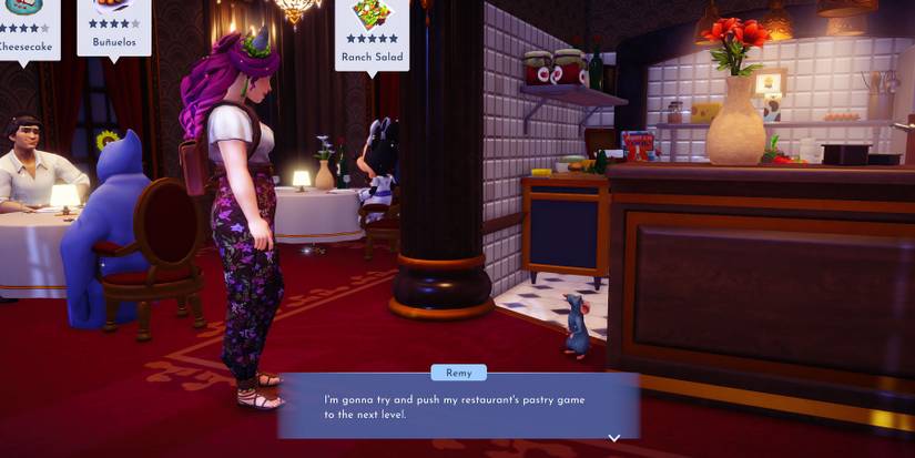 Remy's Restaurant in Disney Dreamlight Valley