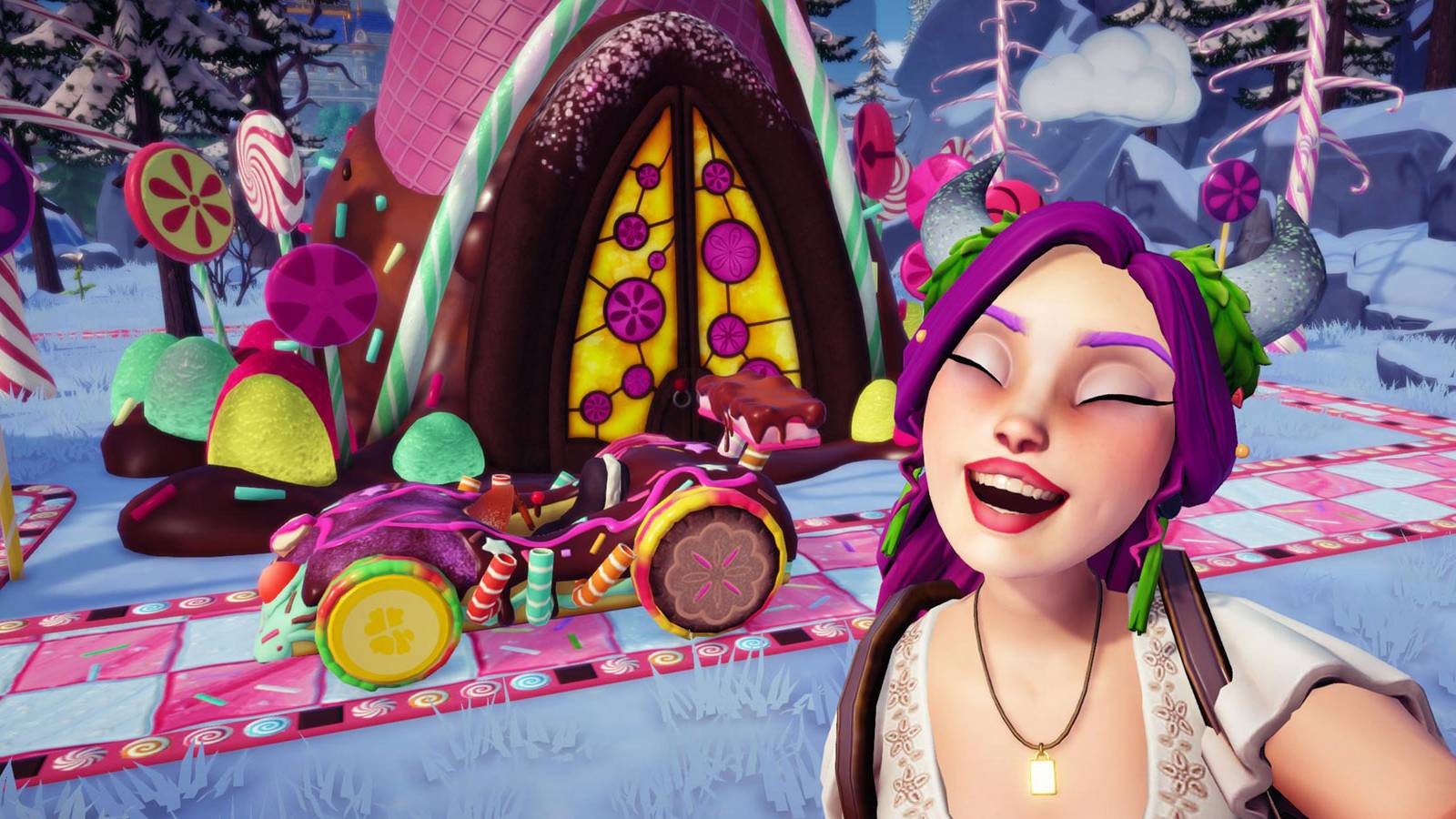 Sugar Cookie Pavement in Disney Dreamlight Valley.