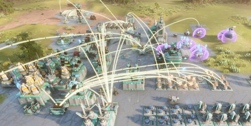 Desynced top view of drone linking mode