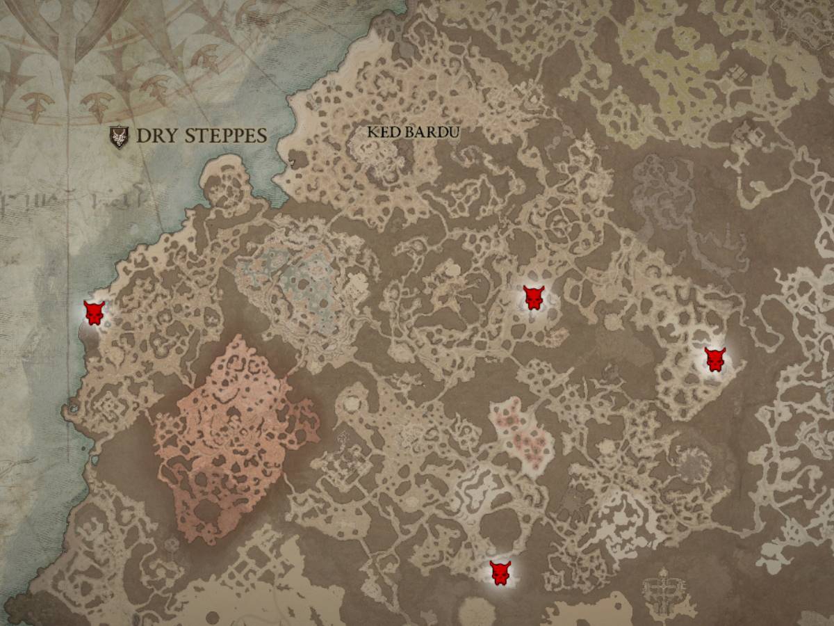 stepas Secas (Mapa de las Estepas Secas) stepas Secas (Mapa de las Estepas Secas)