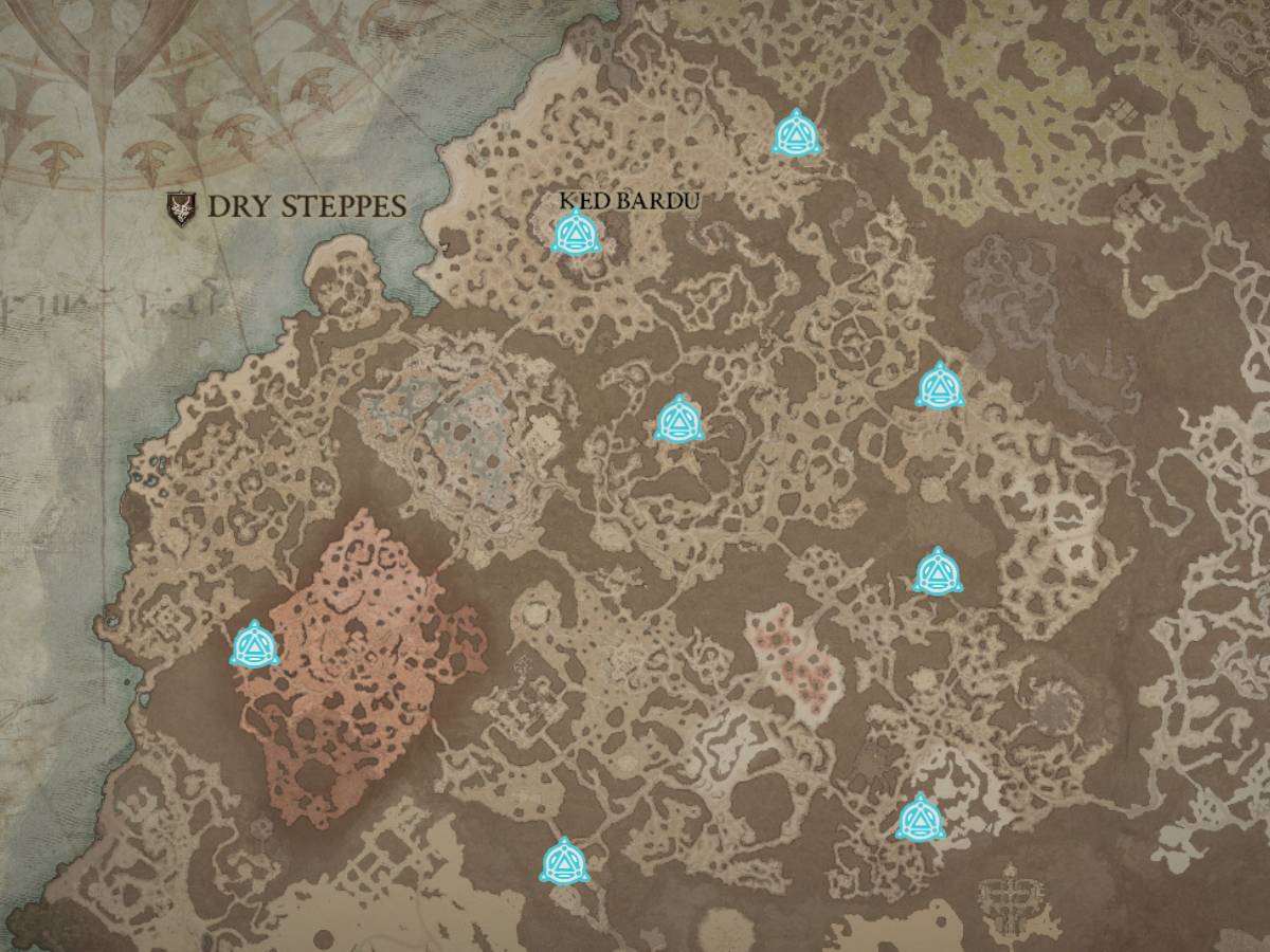 stepas Secas (Mapa de las Estepas Secas) stepas Secas (Mapa de las Estepas Secas)