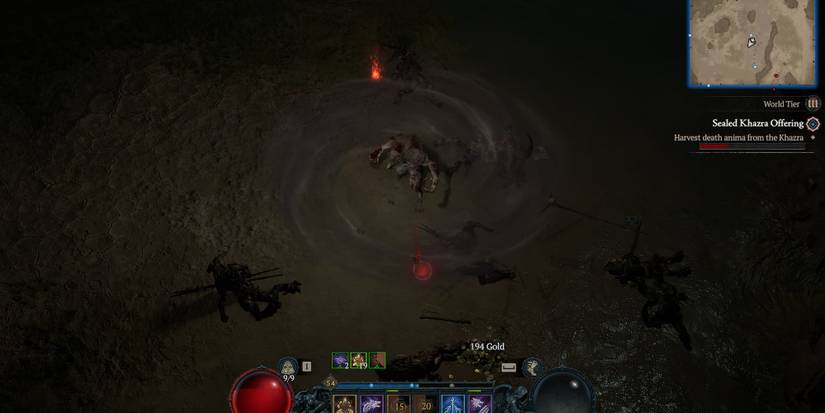Diablo 4 Druid in Werewolf mode