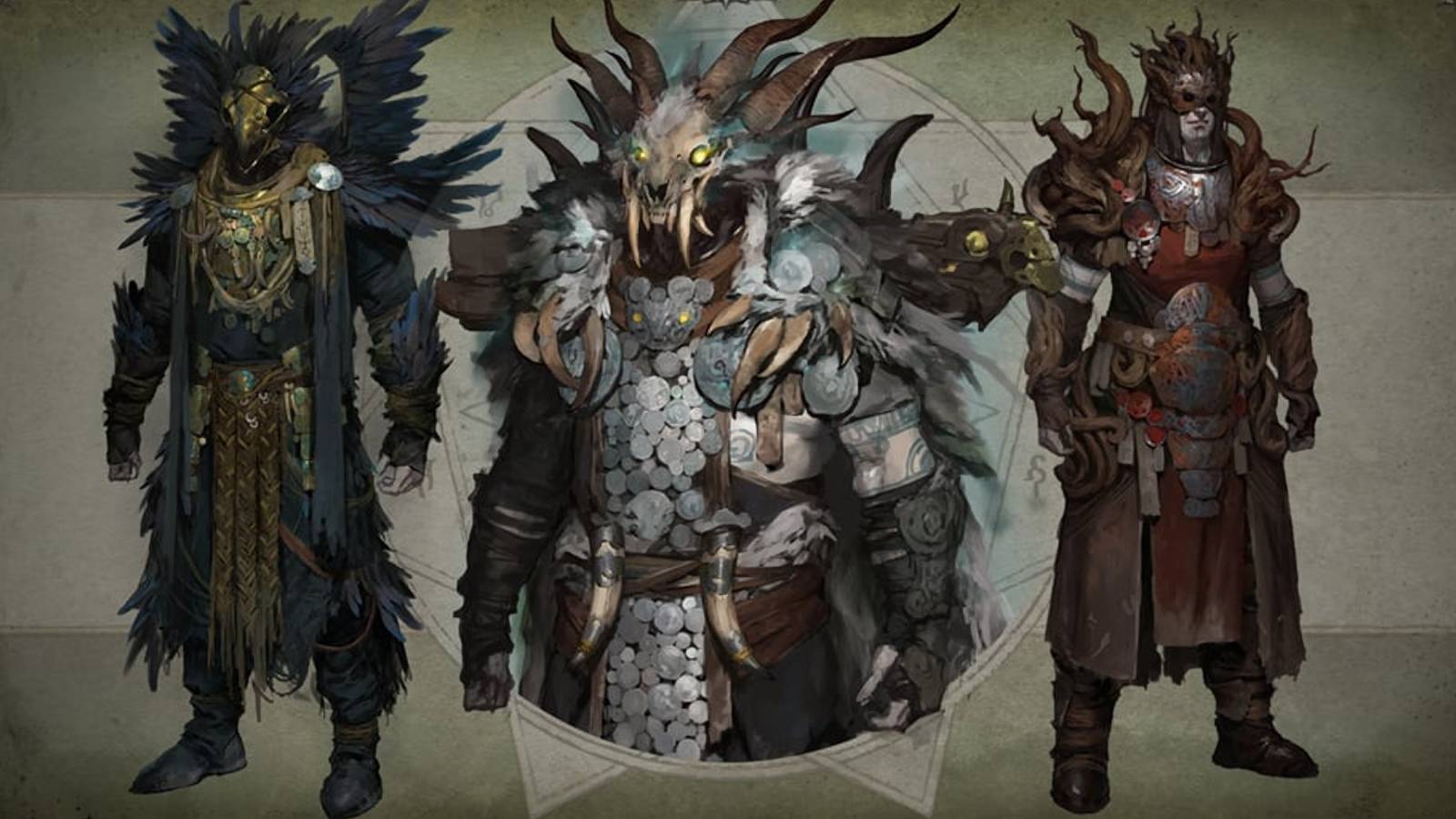 diablo 4 druid gear concept art
