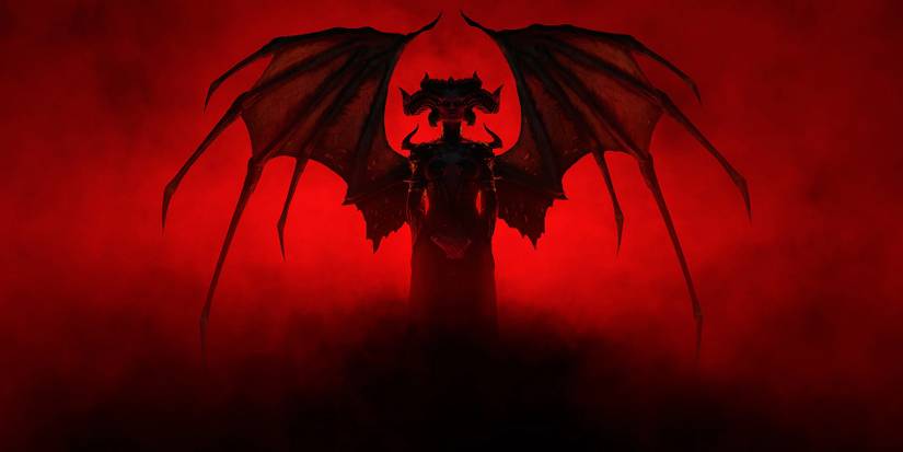 diablo 4 lilith wings silhouette