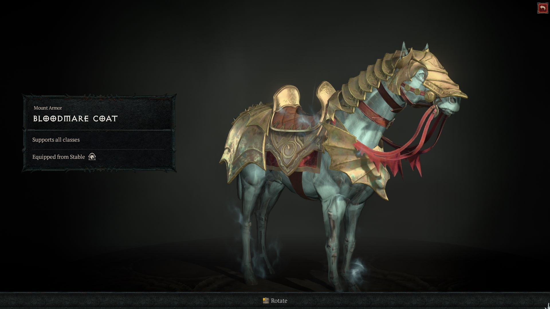 Diablo 4: All Shop Mount Armors (& How Much They Cost)