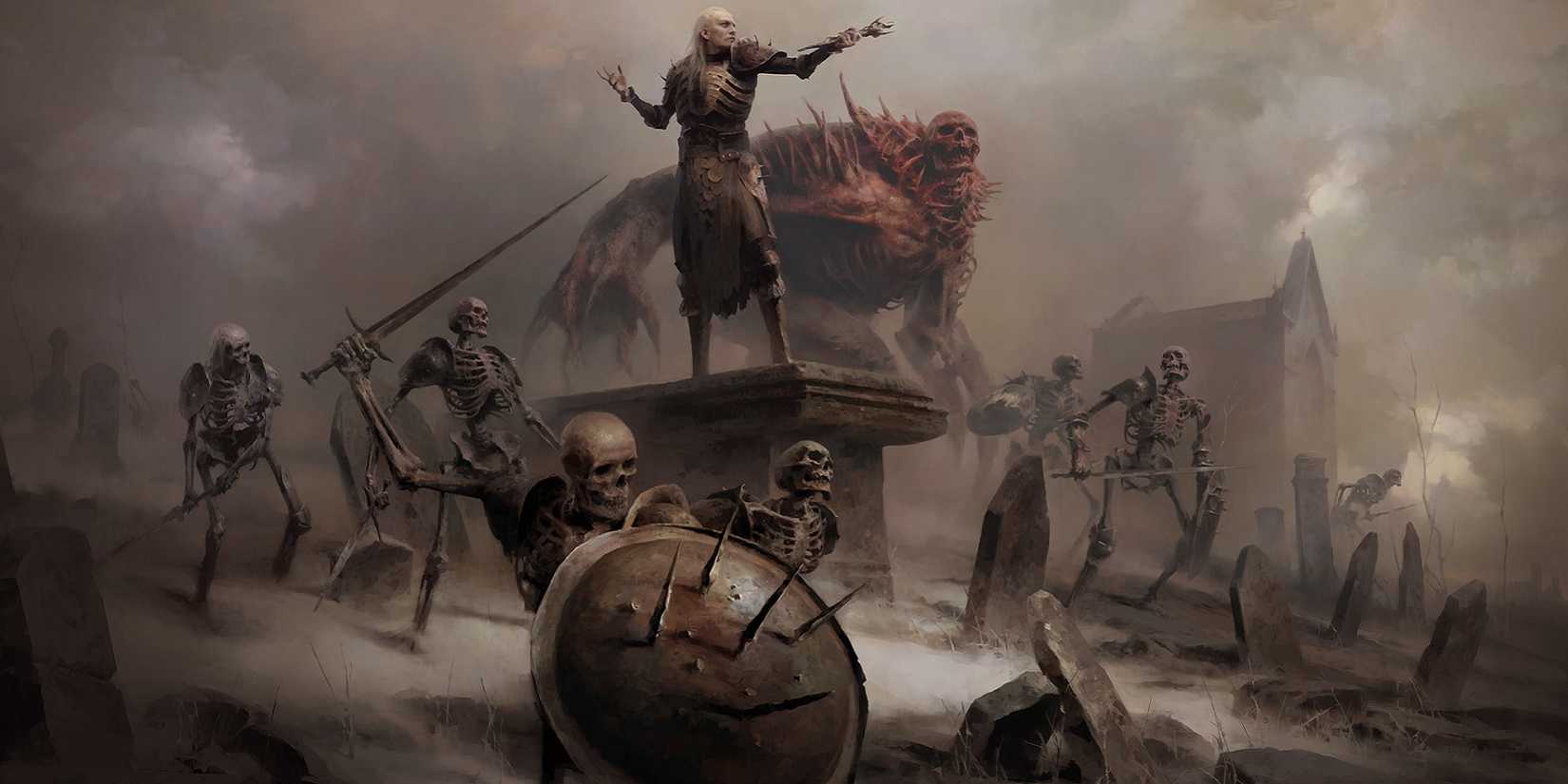 diablo 4 necromancer concept art