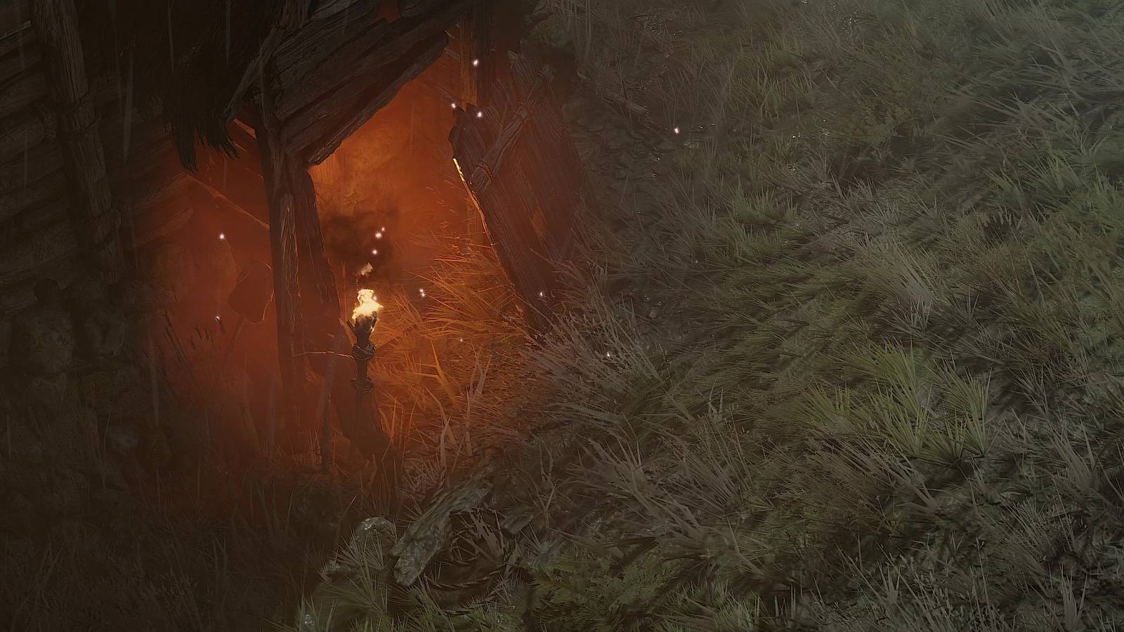 a cellar entrance in scosglen