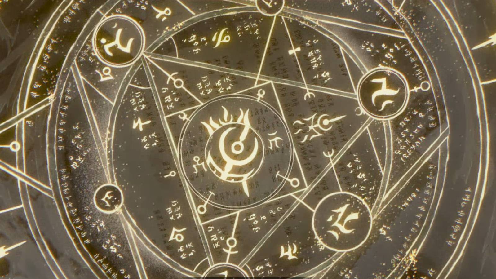 Diablo 4 Season 1 Season of the Malignant Cutscene Intro Symbols Horadric