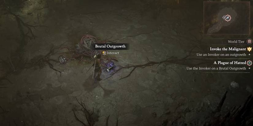 Diablo 4 Season of the Malignant Brutal Outgrowth Tunnels Dungeons