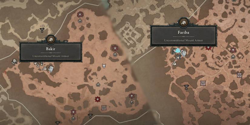 Diablo 4 Shards of Hatred Mount Armors Bakir Fariba