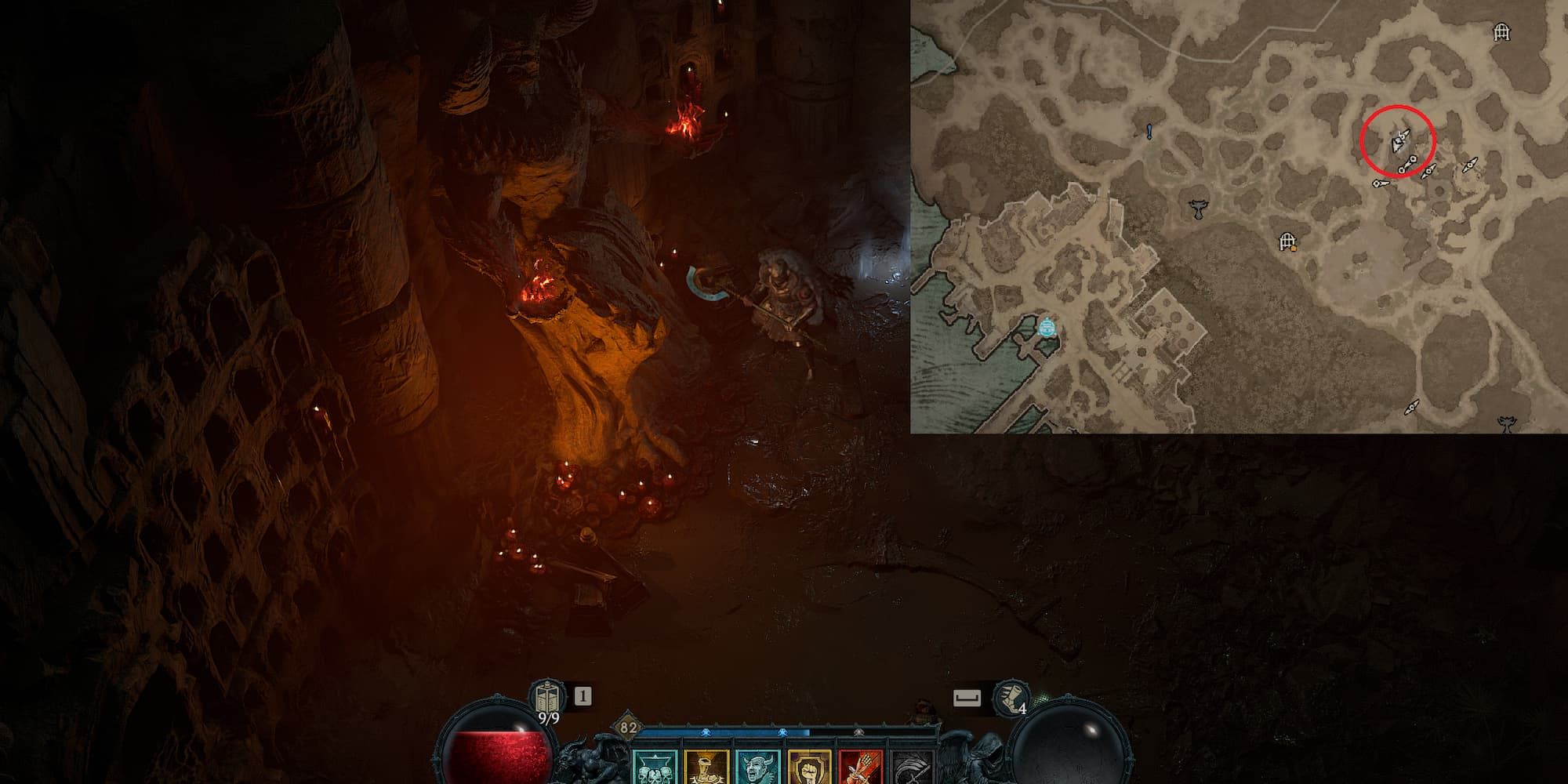 Diablo 4: Way of the Three quest Diablo statue location