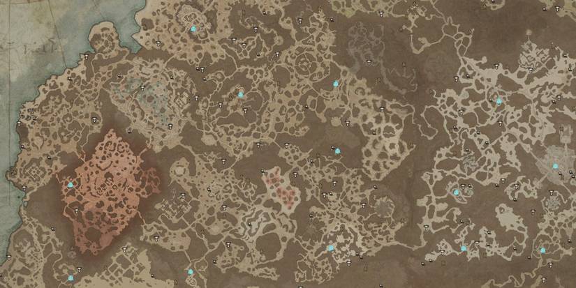 Diablo IV's map is a sprawling mess of paths not taken