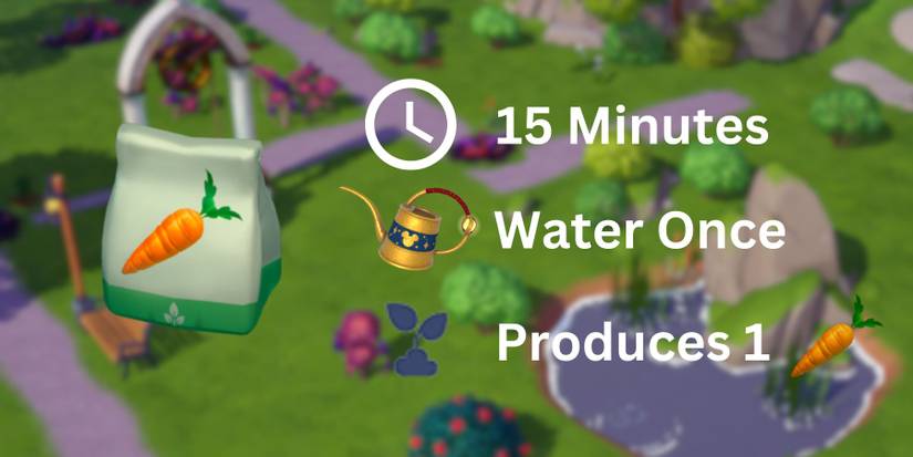 Disney Dreamlight Valley carrot growing guide