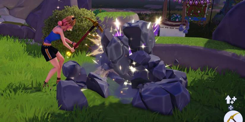 disney dreamlight valley mine stone fast