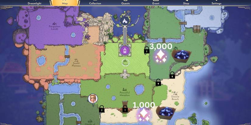 disney dreamlight valley unlock blueberries