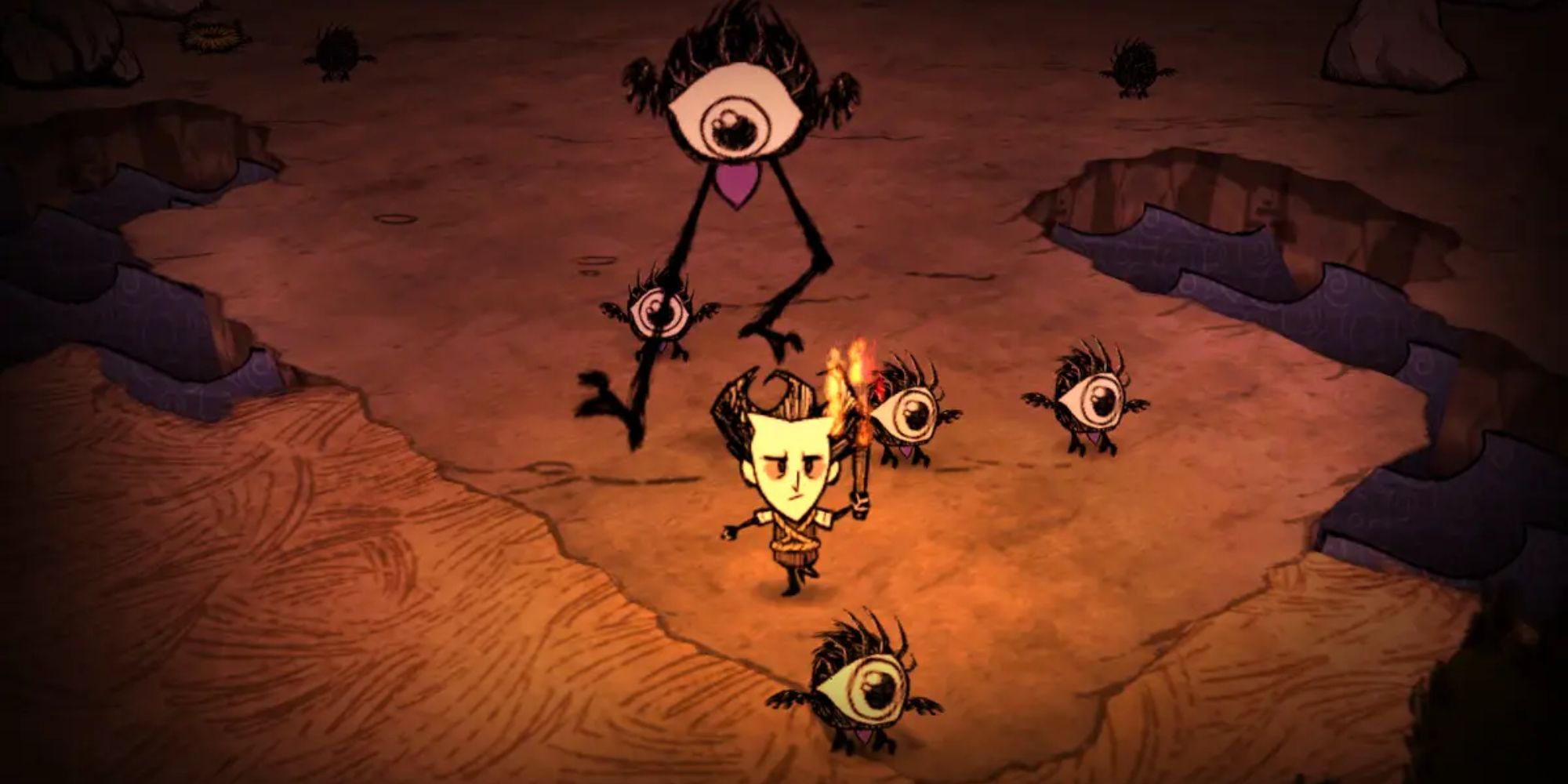 a screenshot from Don't Starve showcasing gameplay