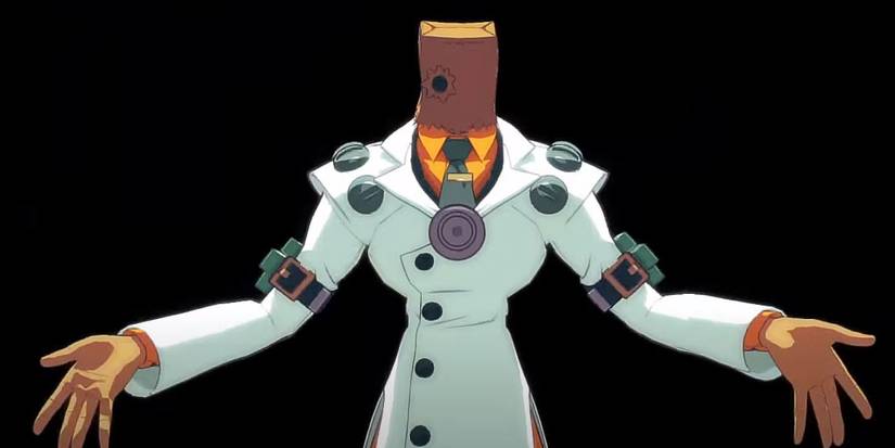 Dr. Baldhead Faust standing
