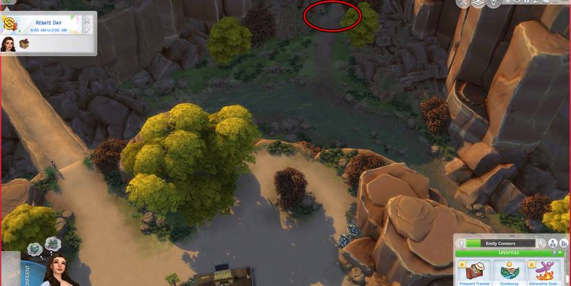 dreadhorse caverns location in the sims 4