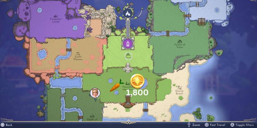 dreamlight valley unlock carrots