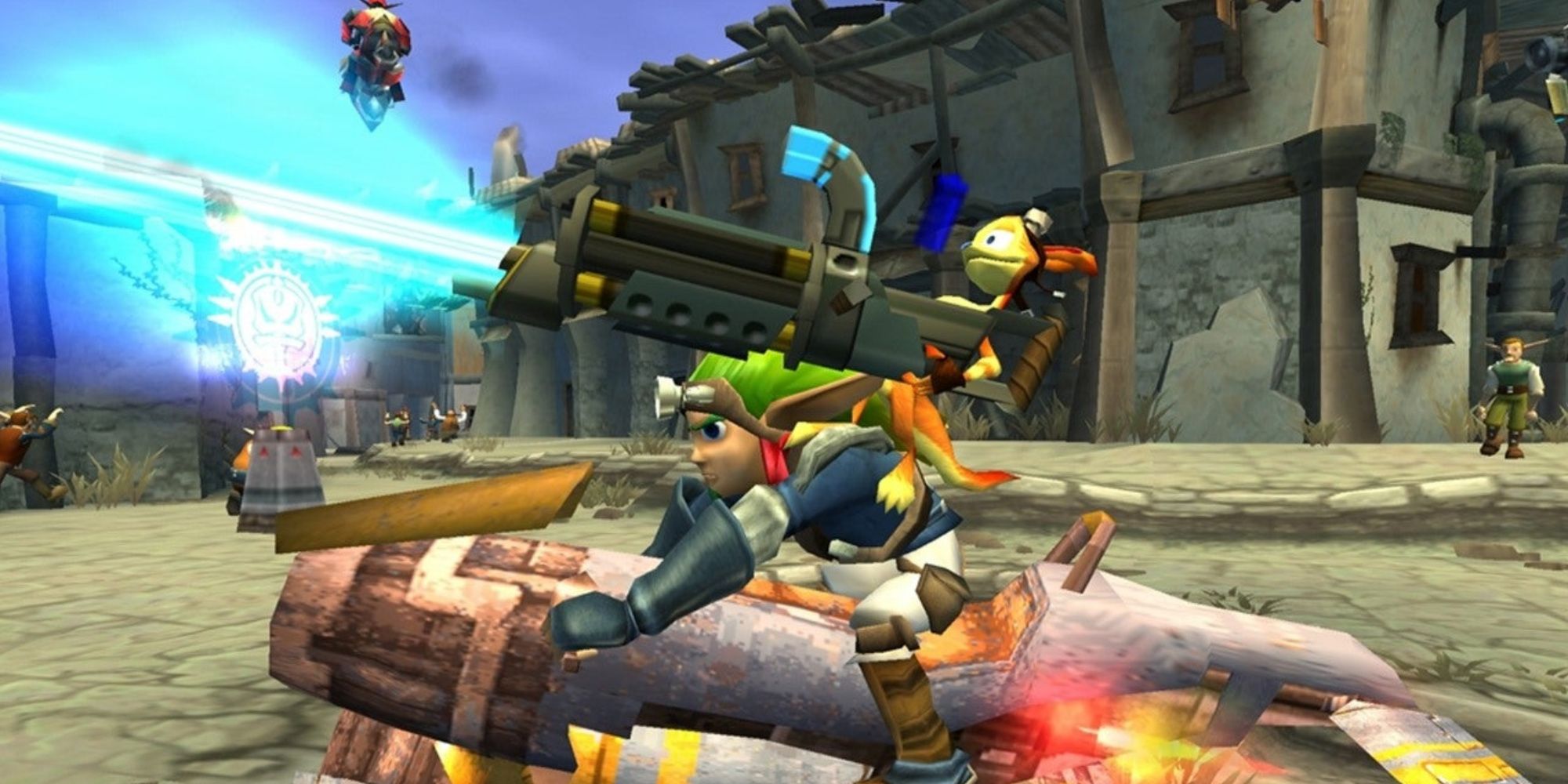 Driving around in Jak 2