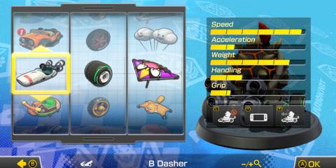 dry bowser b-dasher combo