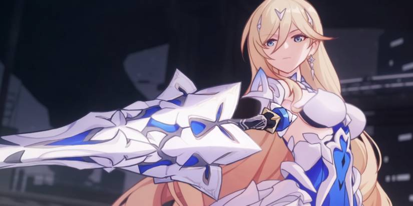 Durandal wielding the Abyss Flower