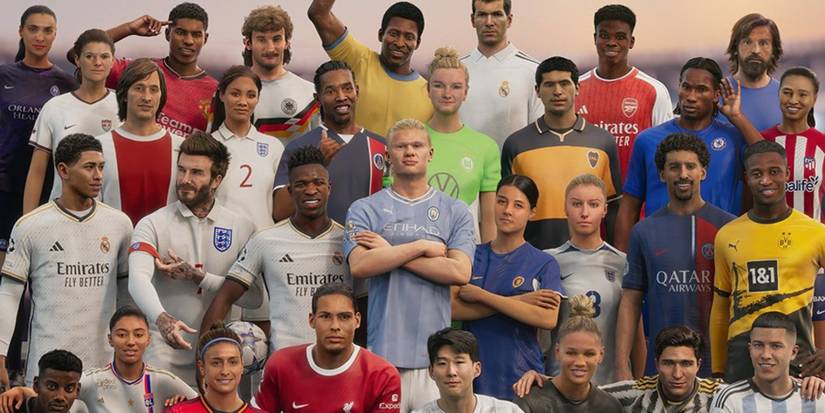 EA Sports FC 24 athletes