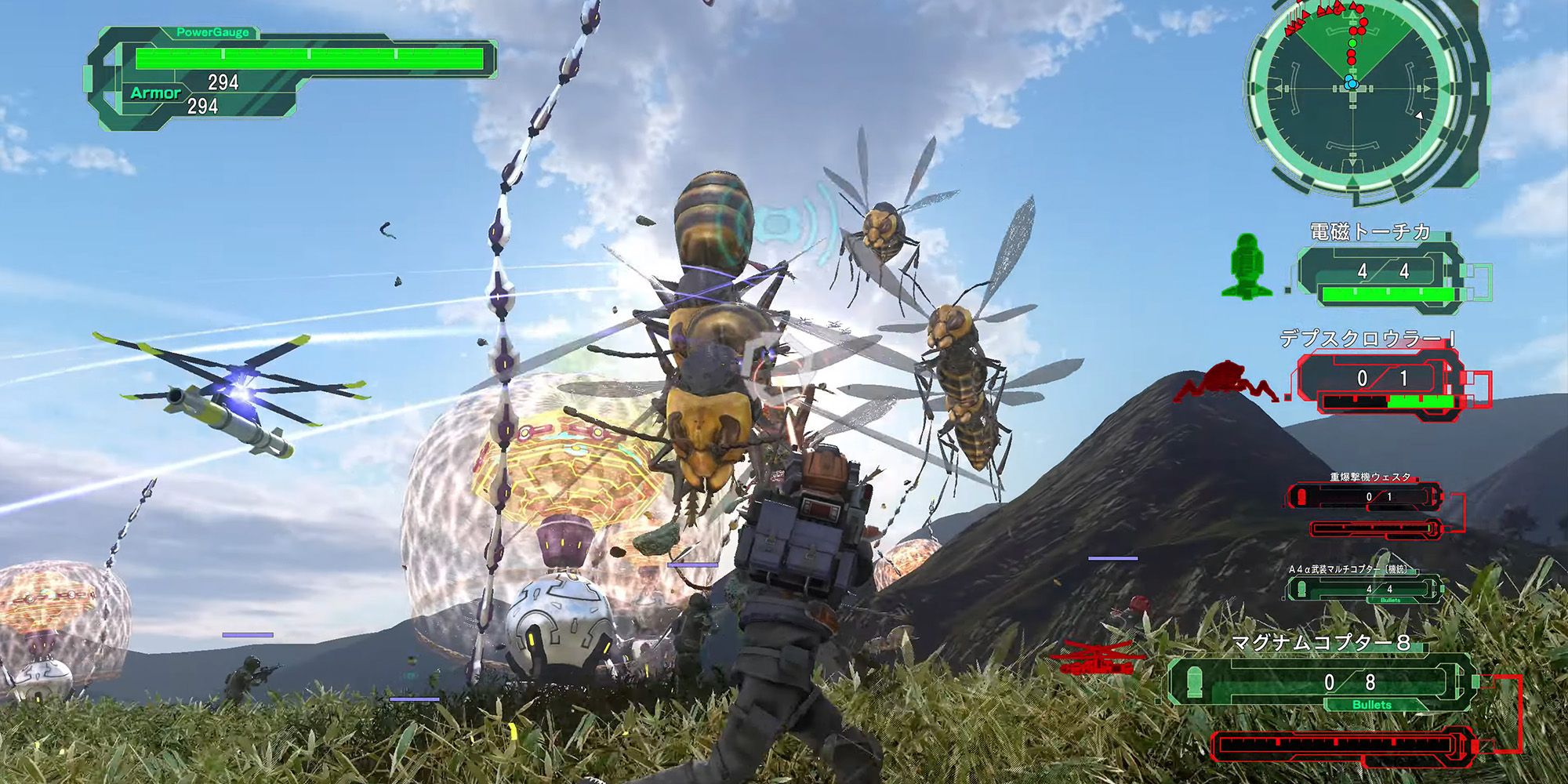 Earth Defense Force 5 - Gameplay