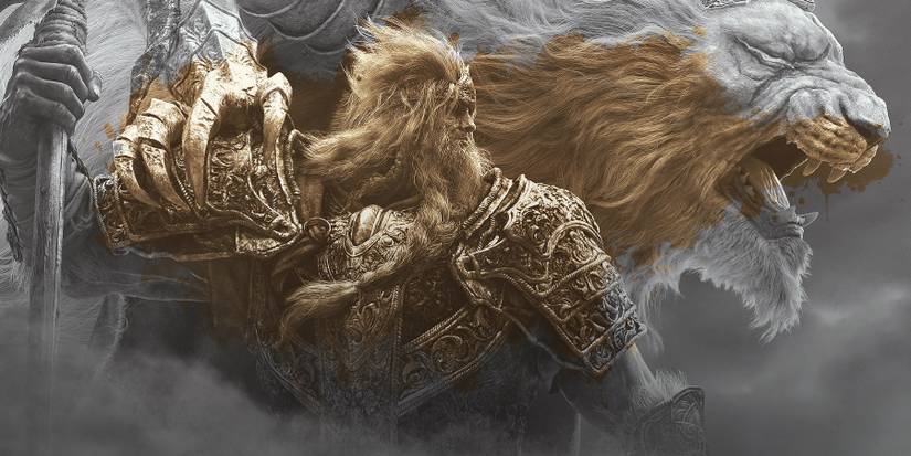 elden ring godfrey and lion