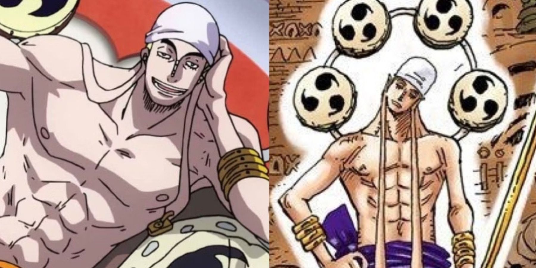 God Enel Face Drawing