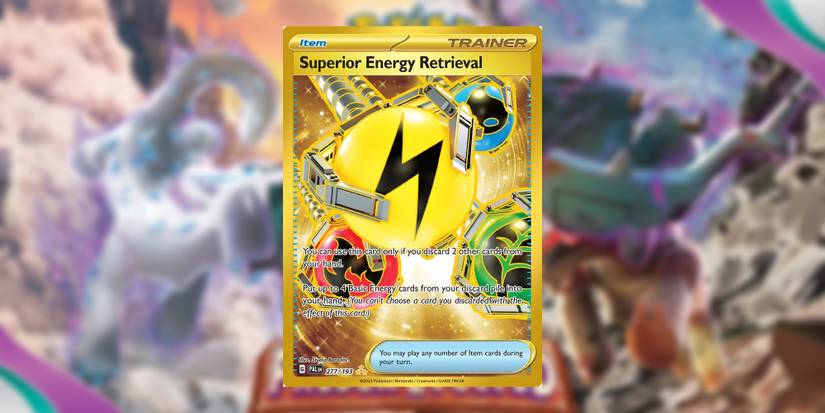 hyper rare superior energy retrieval trainer card