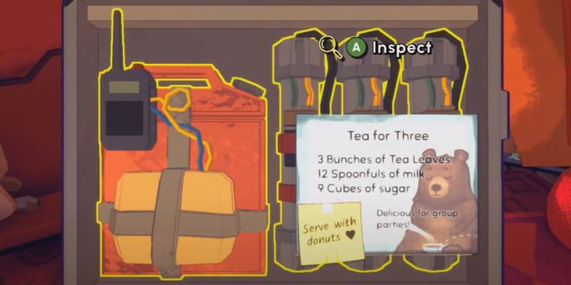 escape academy tea n tea open the tea box