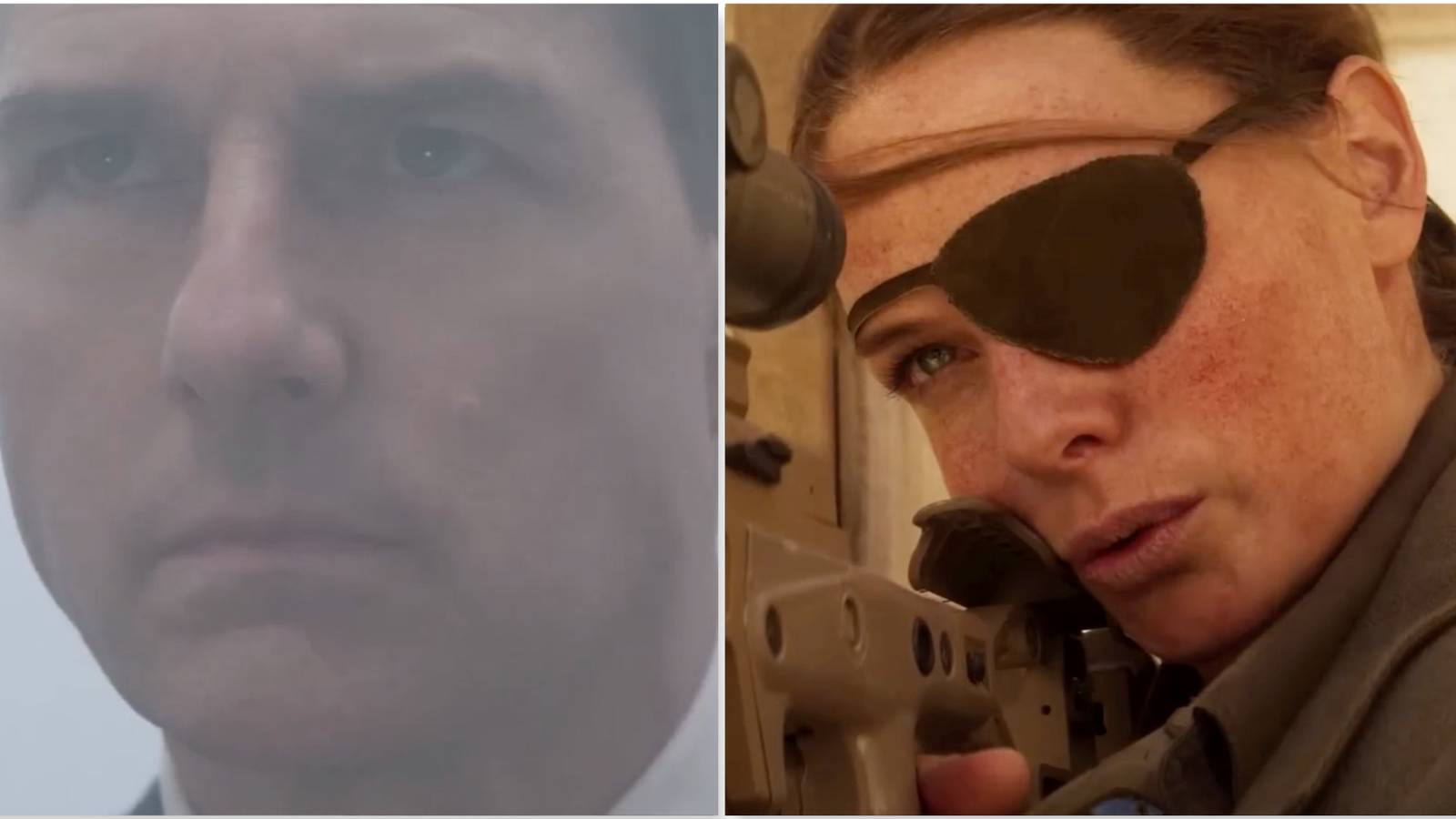 Ethan and Ilsa in Mission Impossible Dead Reckoning Part One